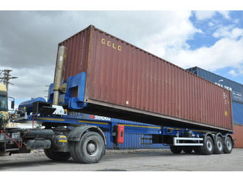 Semirremolque portacontenedore/ Intercambiable para transporte de contenedores Özgül 40 FT TIPPING CONTAINER CHASSIS: foto 5