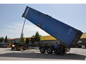 Semirremolque portacontenedore/ Intercambiable para transporte de contenedores Özgül 40 FT TIPPING CONTAINER CHASSIS: foto 3