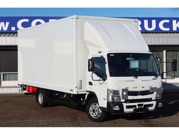 Camión caja cerrada Mitsubishi Canter 7 C 18 Bak + klep 1000KG Euro 6: foto 2