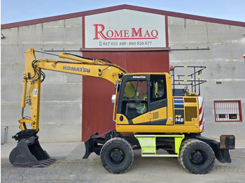Excavadora de ruedas KOMATSU PW148-11