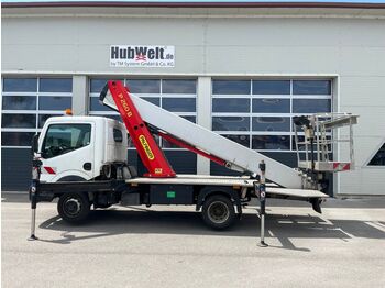 Camión con plataforma elevadora, Furgoneta Nissan Cabstar 32.11 m. Palfinger P260B 26m LKW-Bühne: foto 1