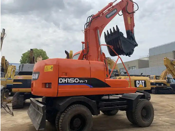 Excavadora de cadenas High Efficient Used Excavator Doosan 150w-7 For Sale Second Hand Good Quality DH150W Excavator with Good Condition: foto 2