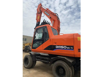 Excavadora de cadenas High Efficient Used Excavator Doosan 150w-7 For Sale Second Hand Good Quality DH150W Excavator with Good Condition: foto 3