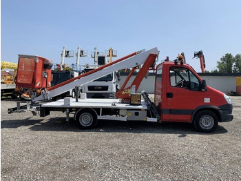 Camión con plataforma elevadora Iveco Daily Multitel 160 ALU DS - 16m: foto 4