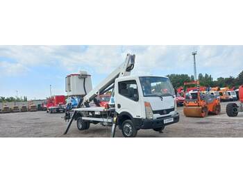 Camión con plataforma elevadora Nissan Cabstar Bizzocchi Autel 162 HP - 16,5m: foto 1