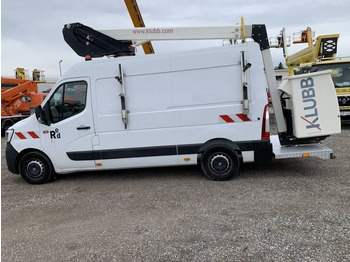 Camión con plataforma elevadora Renault Master Klubb K32 - 12,5 m, 120 kg: foto 5