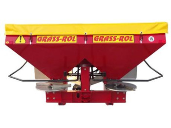 Esparcidor de fertilizantes nuevo Grass-Rol Düngerstreuer / Fertilizer spreader / Epandeur d'engrais / Spandiconcime / Rozsiewacz nawozu / Разбрасыватель удобрений 1600 l: foto 2