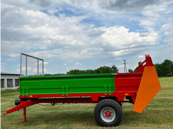 Esparcidor de estiércol nuevo Roltrans Miststreuer / Manure spreader / Épandeur à fumier / Spandiletame / Разбрасыватель органических удобрений N250/2 LEO 4 t: foto 3
