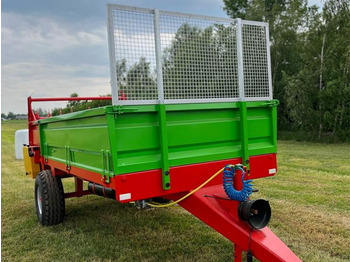Esparcidor de estiércol nuevo Roltrans Miststreuer / Manure spreader / Épandeur à fumier / Spandiletame / Разбрасыватель органических удобрений N250/2 LEO 4 t: foto 2