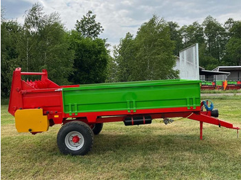 Esparcidor de estiércol nuevo Roltrans Miststreuer / Manure spreader / Épandeur à fumier / Spandiletame / Разбрасыватель органических удобрений N250/2 LEO 4 t: foto 5
