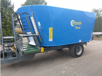 Desensiladora nuevo ZAMET Futtermischwagen / Feed mixer / Melangeuse / Carro miscelatore / Vagoneta de alimentación /Кормораздатчик / Wóz paszowy 16 m3: foto 2