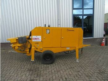 Bomba de hormigon estacionaria PUTZMEISTER concrete pump BSA 1005 D: foto 1
