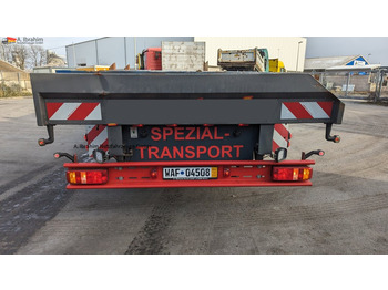 Semirremolque plataforma/ Caja abierta Meusburger MPS-3 Schräglader: foto 2