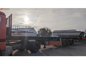 Semirremolque plataforma/ Caja abierta MEUSBURGER
