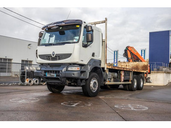 Camión caja abierta, Camión grúa Renault KERAX 380 DXI+E5+PK18TM/3EXT: foto 5