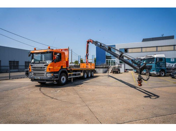 Camión caja abierta SCANIA P 410