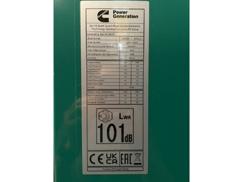 Generador industriale nuevo Cummins C550D5 - 550 kVA Generator - DPX-18522: foto 5