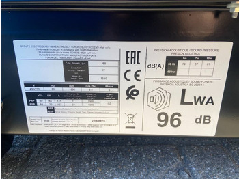 Generador industriale nuevo Sdmo J88 - 88 kVA Generator - DPX-17105: foto 4