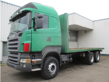 Camión caja abierta SCANIA R 420
