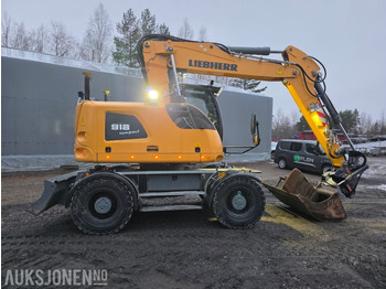 Excavadora 2018 Liebherr A918 compact litronic hjulgraver 18 T: foto 5 Excavadora 2018 Liebherr A918 compact litronic hjulgraver 18 T: foto 5