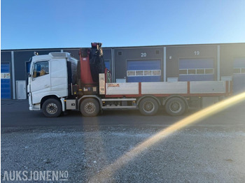 Camión grúa 2018 Volvo FH540 KRANBIL HMF8520 KRAN M/JIBB EURO 6 SERVICEHISTORIKK 551HK.: foto 3