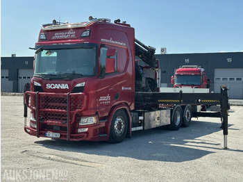 Camión grúa SCANIA R 500