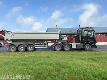 Cabeza tractora 2021 Scania R650 V8 6x4 Trekkvogn m/maur tippsemi: foto 4