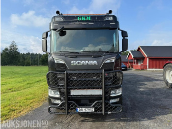 Cabeza tractora 2021 Scania R650 V8 6x4 Trekkvogn m/maur tippsemi: foto 2