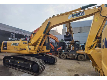 Excavadora de cadenas Komatsu PC200 PC210 PC220 Used Excavator Crawler Hydraulic High Quality Secondhand Excavator for Sale: foto 3