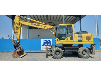 Excavadora de ruedas KOMATSU PW180