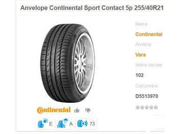 Rueda completa CONTINENTAL