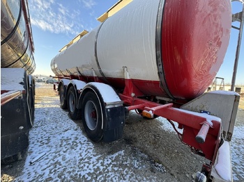 Semirremolque cisterna para transporte de alimentos LAG cisterna 30 T - sasiu inox - inox alimentar - 1998: foto 5