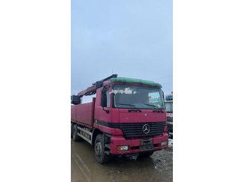 Camión caja abierta, Camión grúa Mercedes-Benz Actros MP1: foto 3