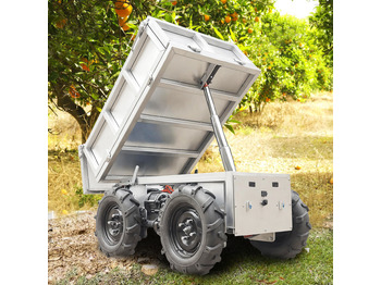 Cuadrimoto nuevo LEZUM D-600 All-Terrain Four-Wheel Drive And Eight-Wheel Drive Transport Truck, Mountain Area Farm Orchard Greenhouse Construction Site Creeper Remote Control Electric Agricultural Transport Vehicle: foto 5