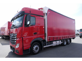 Camión lona Mercedes-Benz ACTROS 25. 480 / FIRANKA / PODNOSZONY DACH / 3 o: foto 2