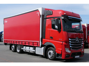 Camión lona Mercedes-Benz ACTROS 25. 480 / FIRANKA / PODNOSZONY DACH / 3 o: foto 5