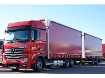 Camión lona MERCEDES-BENZ Actros 2548