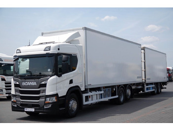 Camión frigorífico Scania P 410 / CHŁODNIA / ZESTAW TANDEM / PRZEJAZDOWY /: foto 2