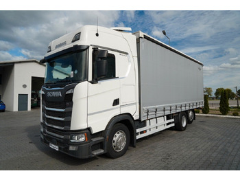 Camión lona Scania S 450 / SOLÓWKA / 6X2 / OŚ PODNOSZONA / 2019 /: foto 3