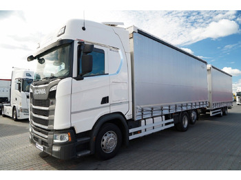 Camión lona Scania S 450 / ZESTAW TANDEM / 120 M3 /  I-PARK COOL Scania S 450 / ZESTAW TANDEM / 120 M3 / PO KONTRAKCIE S: foto 5