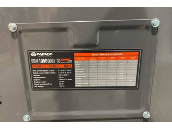 Generador industriale nuevo Daewoo DDAE10500DSE-3G: foto 3