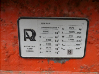 Semirremolque góndola rebajadas UMM RJ 40: foto 3