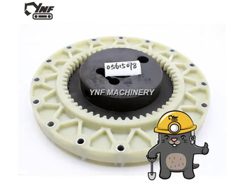 Embrague y piezas 05615078 Used for flywheel nylon flange crankshaft coupling assembly of excavator pile parts: foto 4