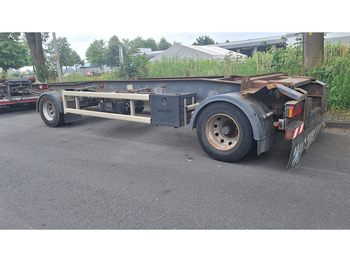 Remolque multilift/ Portacontenedores de cadenas Huffermann HSA 1870 Abrollanhänger: foto 3 Remolque multilift/ Portacontenedores de cadenas Huffermann HSA 1870 Abrollanhänger: foto 3