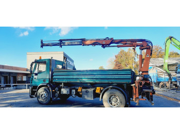 Camión volquete, Camión grúa Iveco ML180E28K 4x2 mit Kran/Funk/Greifer: foto 2