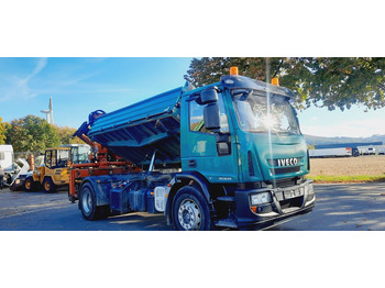 Camión volquete, Camión grúa Iveco ML180E28K 4x2 mit Kran/Funk/Greifer: foto 4