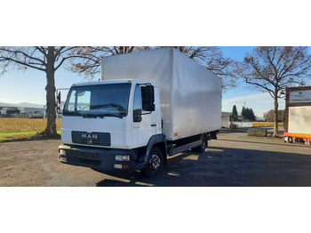 Camión caja cerrada MAN L2000