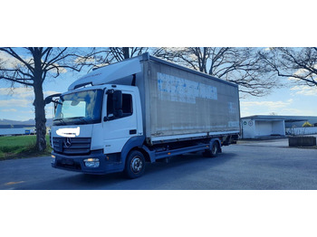 Camión lona Mercedes-Benz 816 Atego 4x2 Plane Spriegel Klima: foto 5