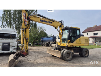 Excavadora de ruedas KOMATSU PW160