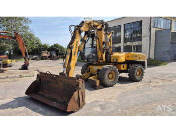 Excavadora de ruedas MECALAC